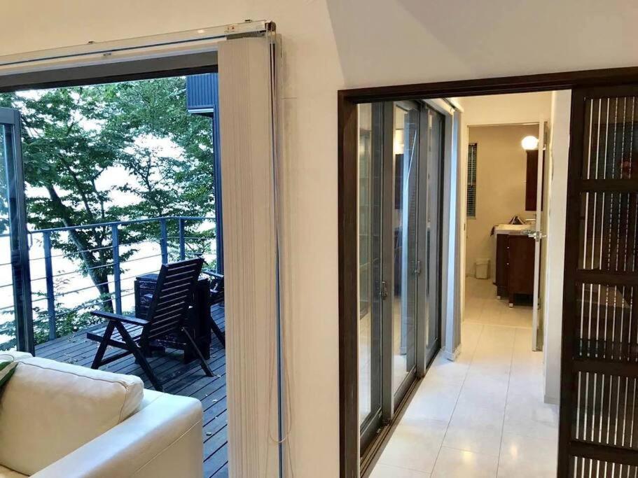 Villa Away From Noise,View Fuji Mt In The Designer House Yamanakako Exterior foto