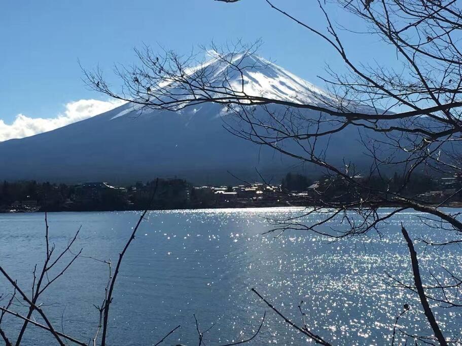 Villa Away From Noise,View Fuji Mt In The Designer House Yamanakako Exterior foto