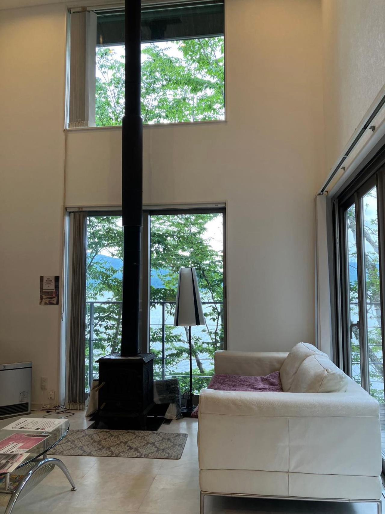 Villa Away From Noise,View Fuji Mt In The Designer House Yamanakako Exterior foto